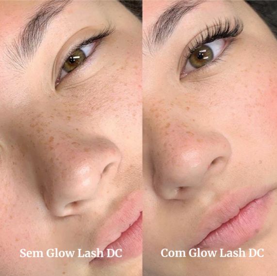 Cílios Glow Lash DC - Volume Deslumbrante em Casa